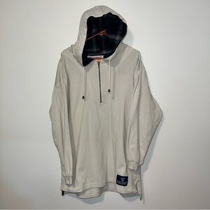 Merit Awards Vintage Quarter Zip Pullover Hoodie - size L/XL